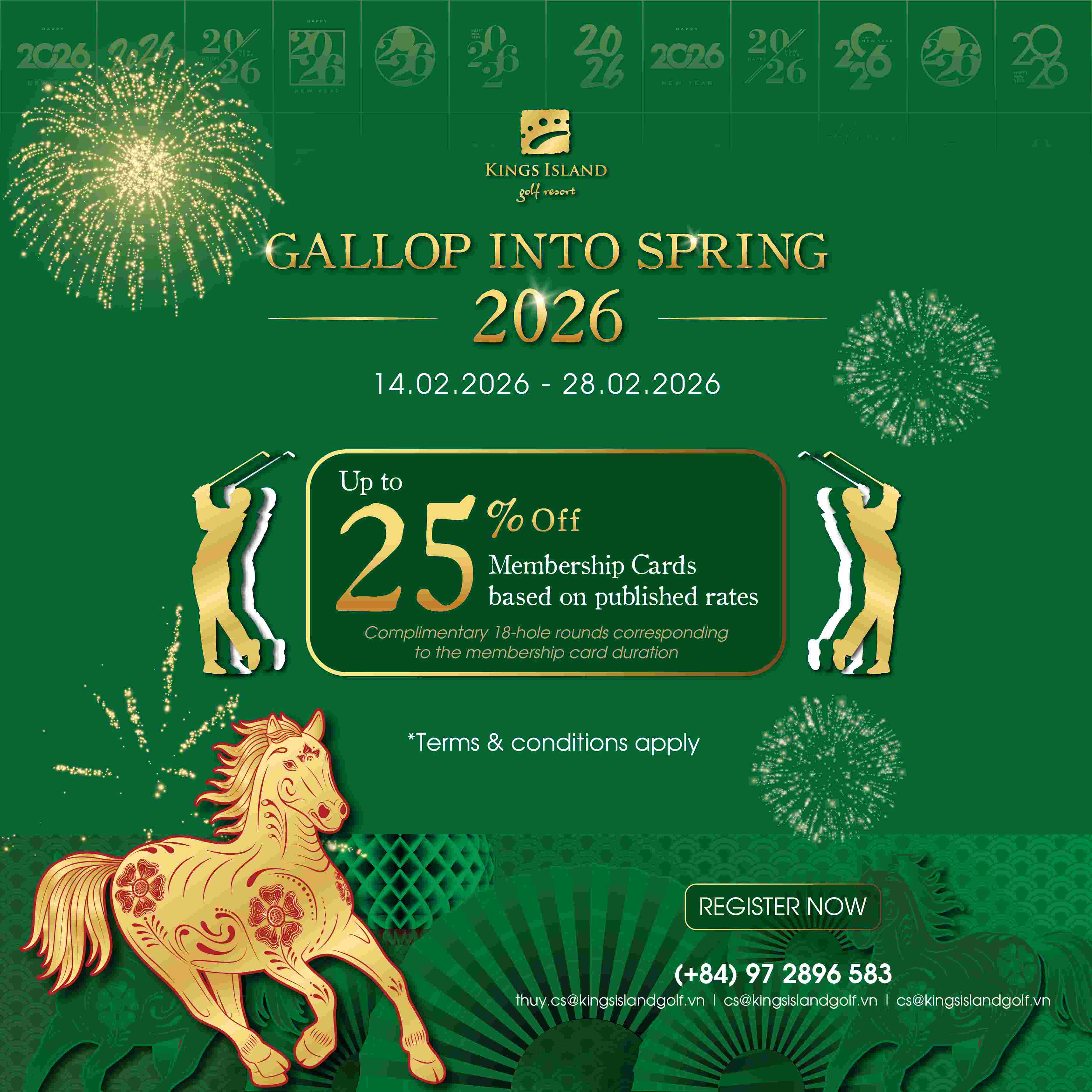 GALLOP INTO SPRING 2026
